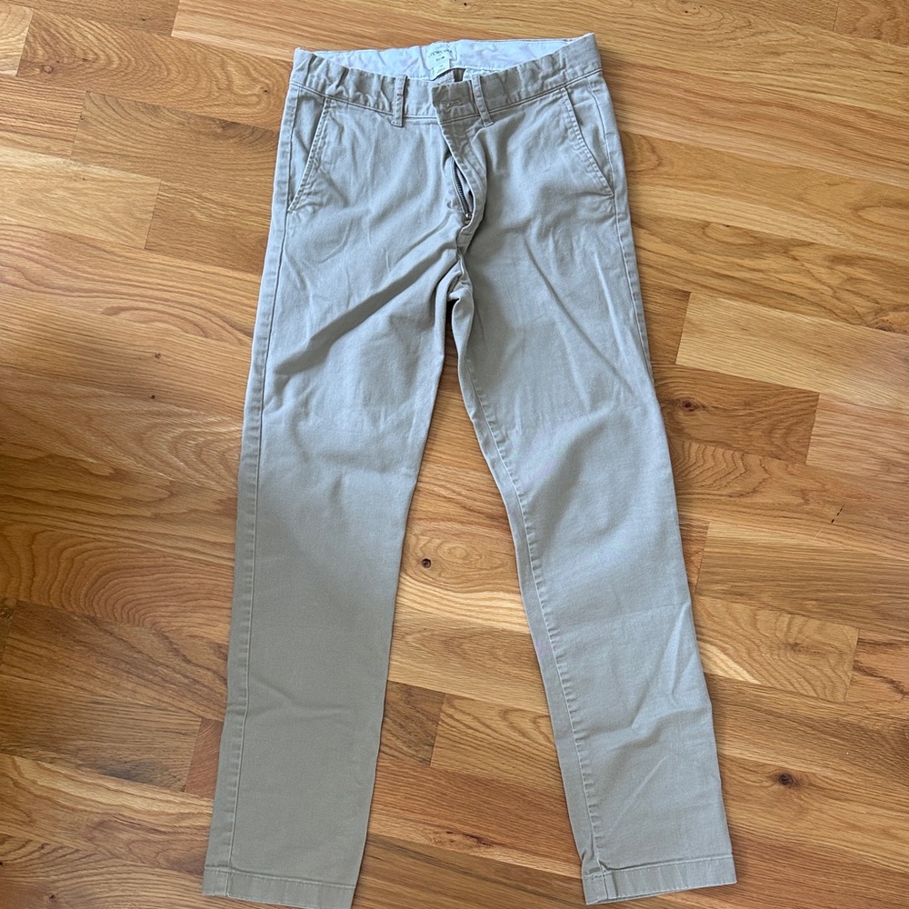 J. Crew Crewcuts Boys Tan Chinos